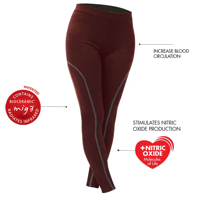 Invel® Active Shorts OTI Leggings with Bioceramic MIG3® Far-Infrared Technology