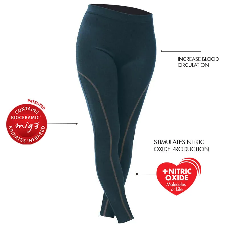 Invel® Active Shorts OTI Leggings with Bioceramic MIG3® Far-Infrared Technology