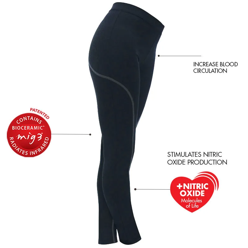 Invel® Active Shorts OTI Leggings with Bioceramic MIG3® Far-Infrared Technology