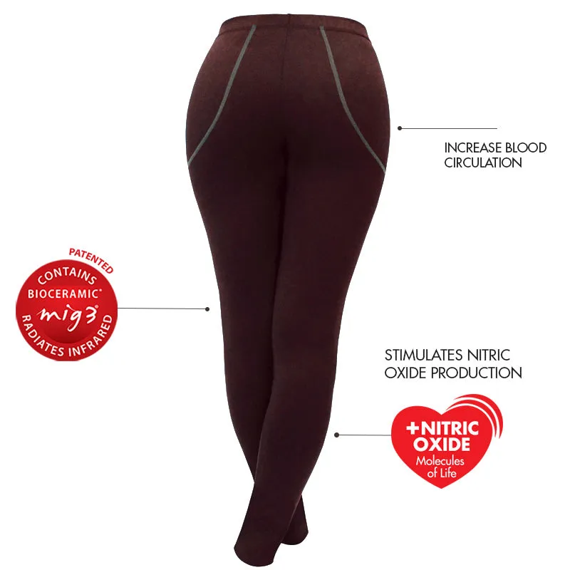 Invel® Active Shorts OTI Leggings with Bioceramic MIG3® Far-Infrared Technology