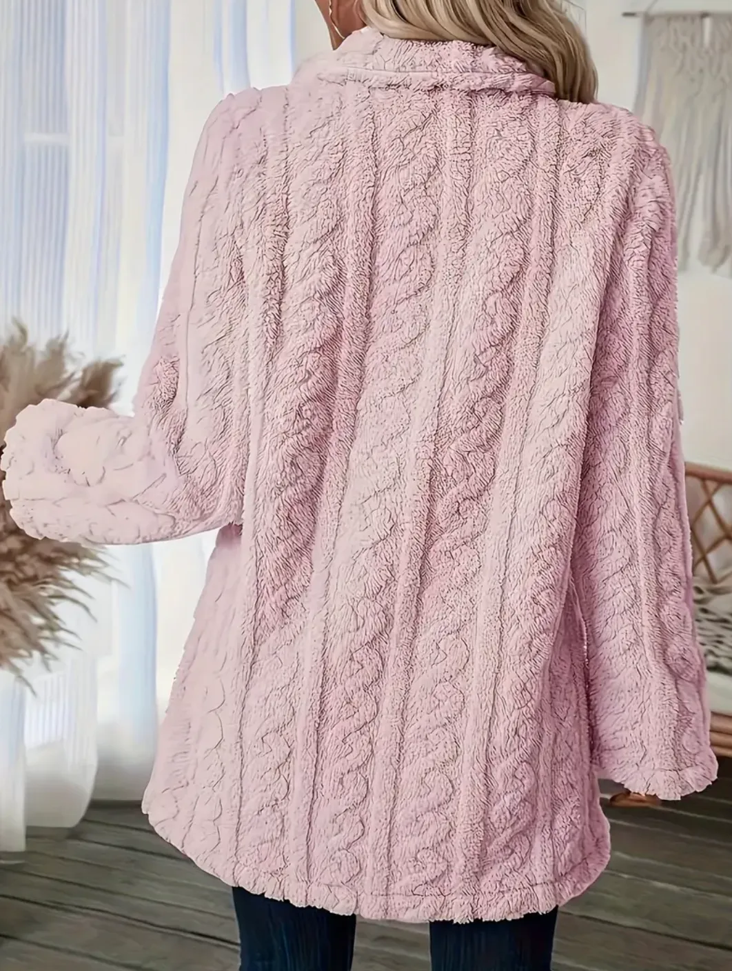 Ivyshape | Chic Cable Knit Fall Cardigan