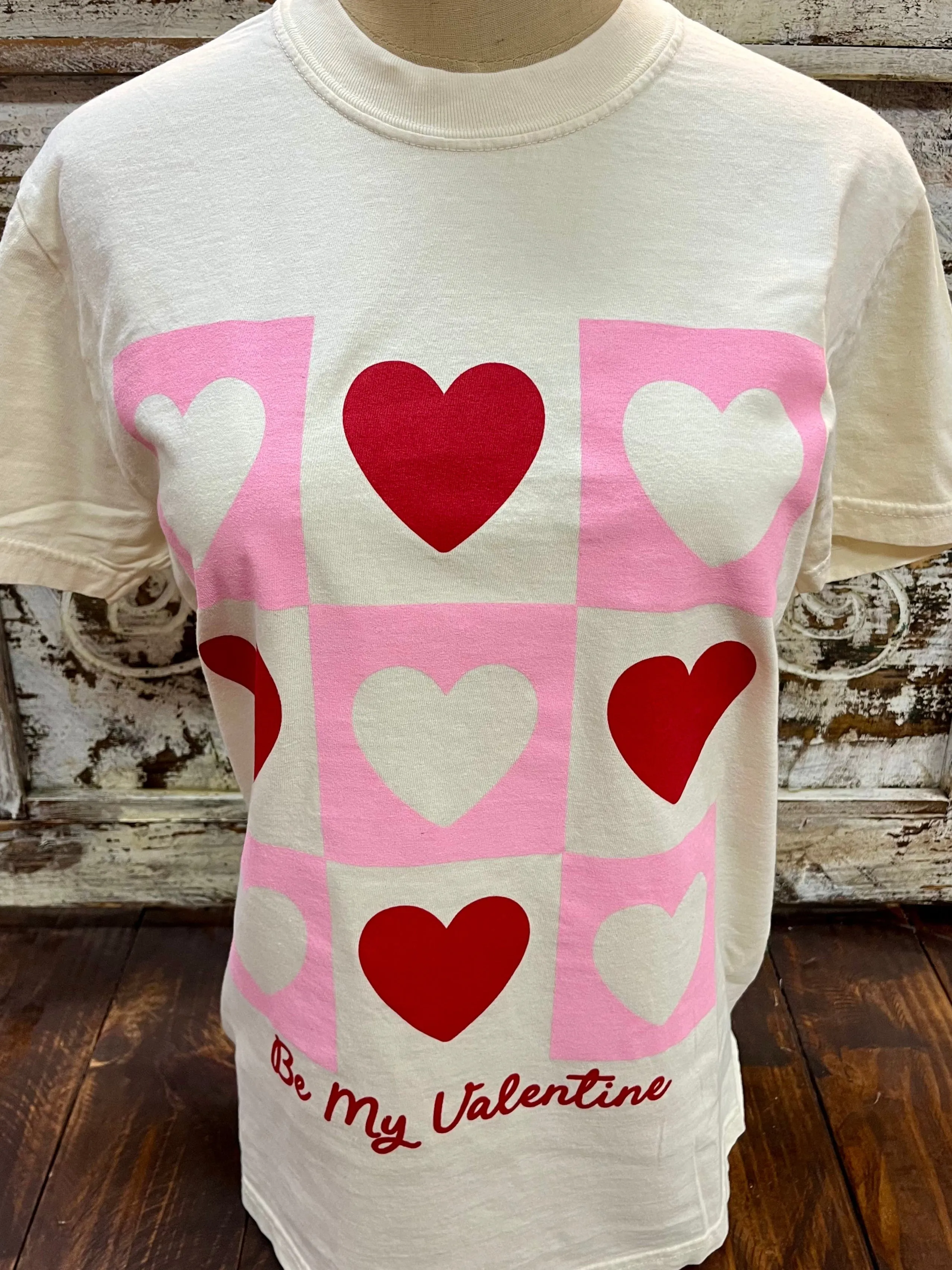 Ladies T-Shirts - B MY VALENTINE
