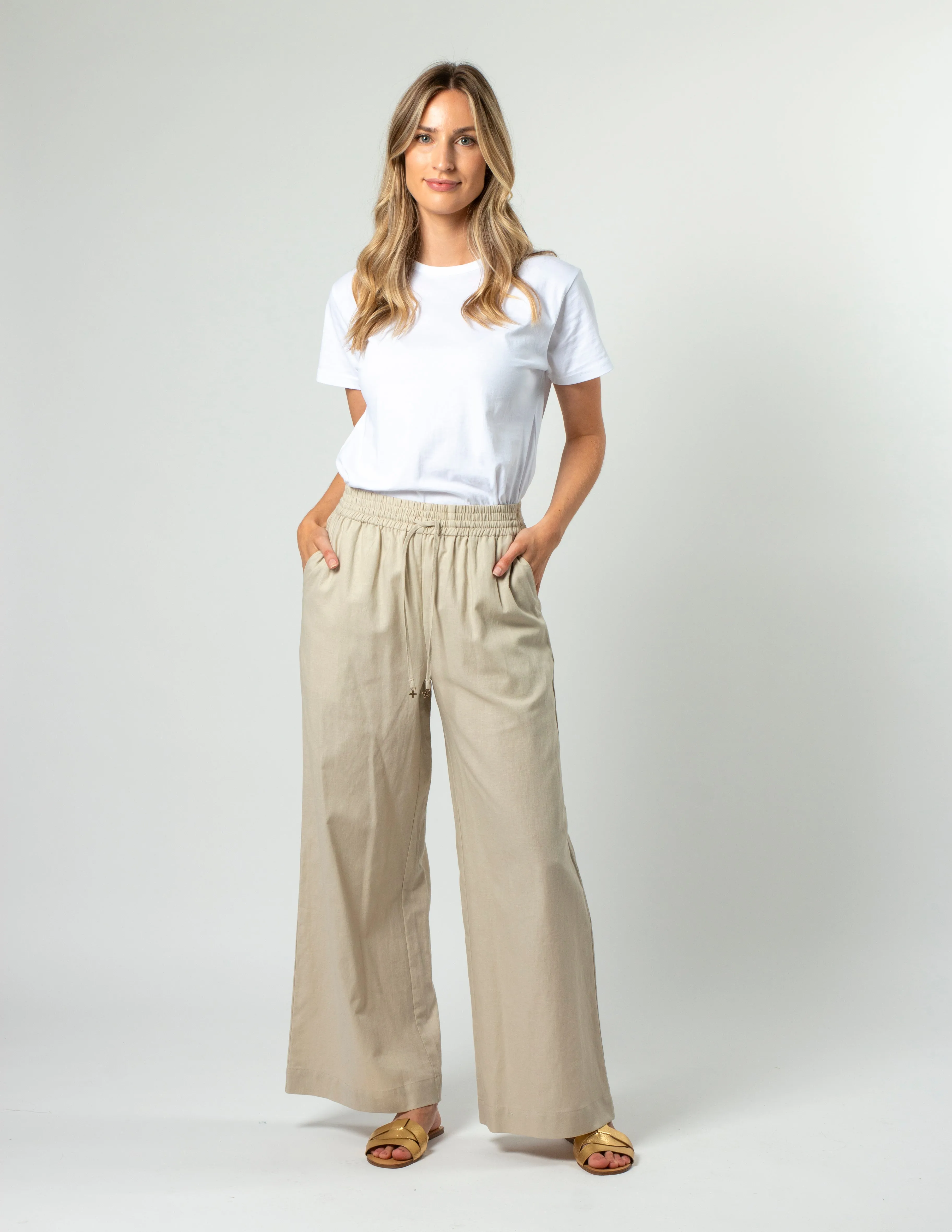Laural Pants - Oat Marle