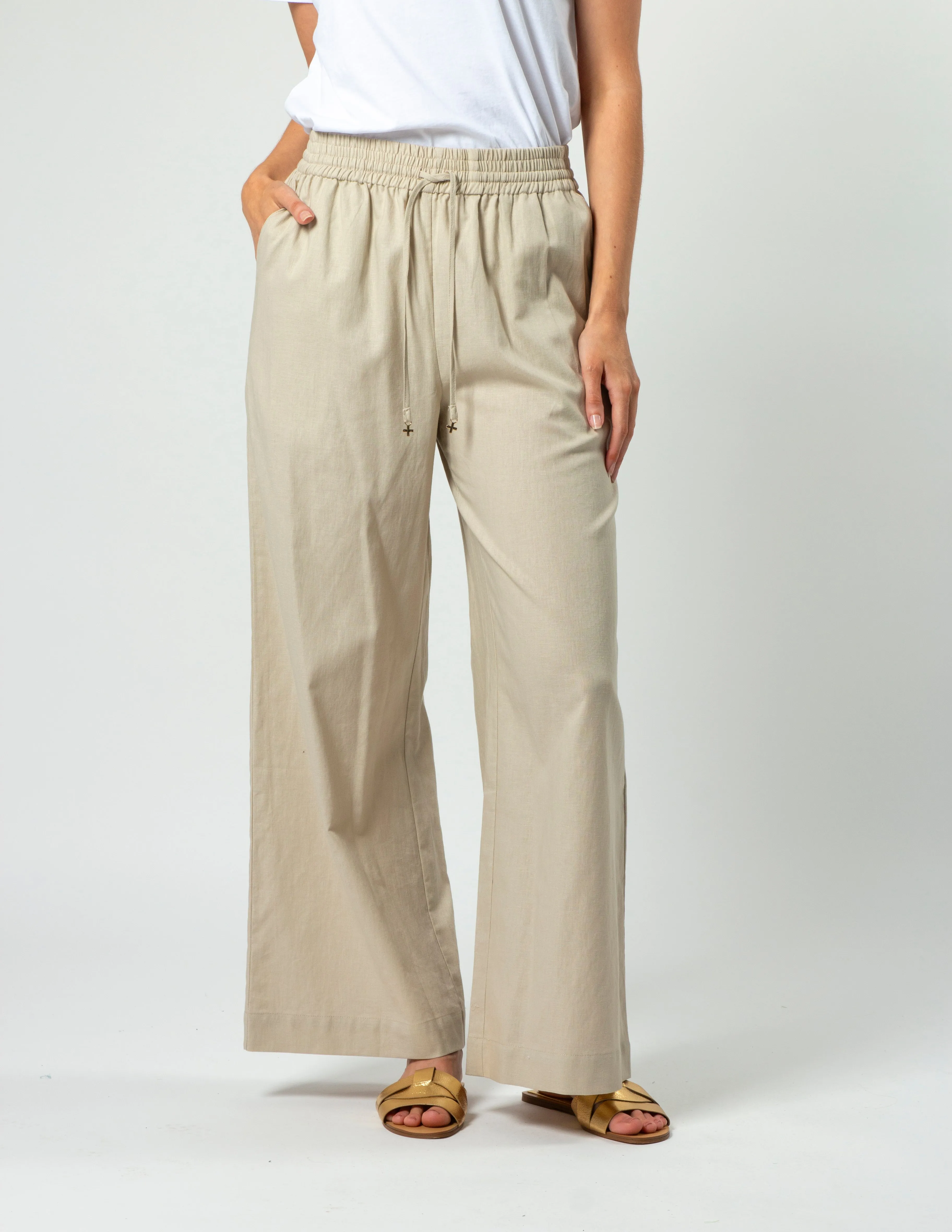 Laural Pants - Oat Marle