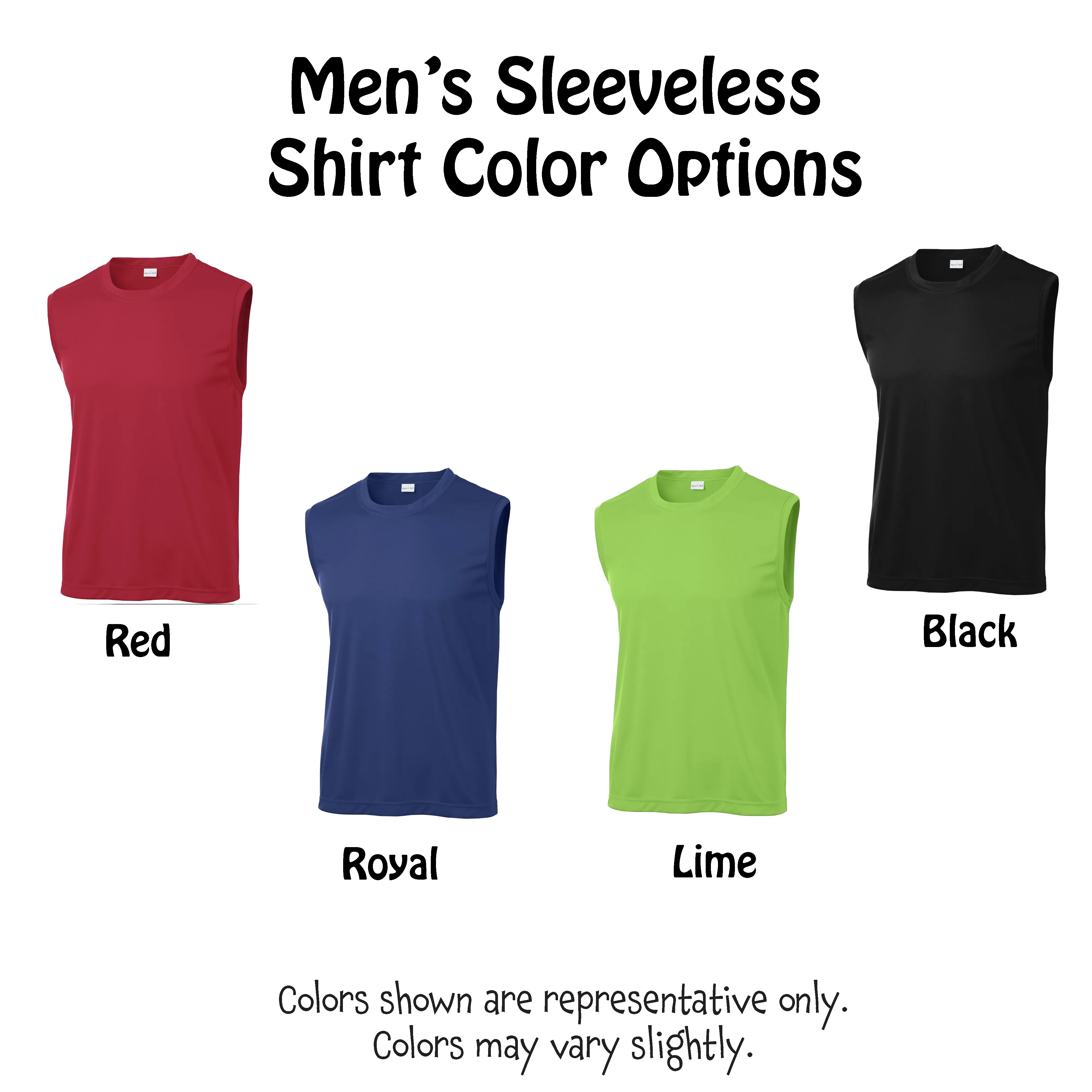 Life is Good Pickleball Makes it Better | Men's Sleeveless Athletic Shirt | 100% Polyester