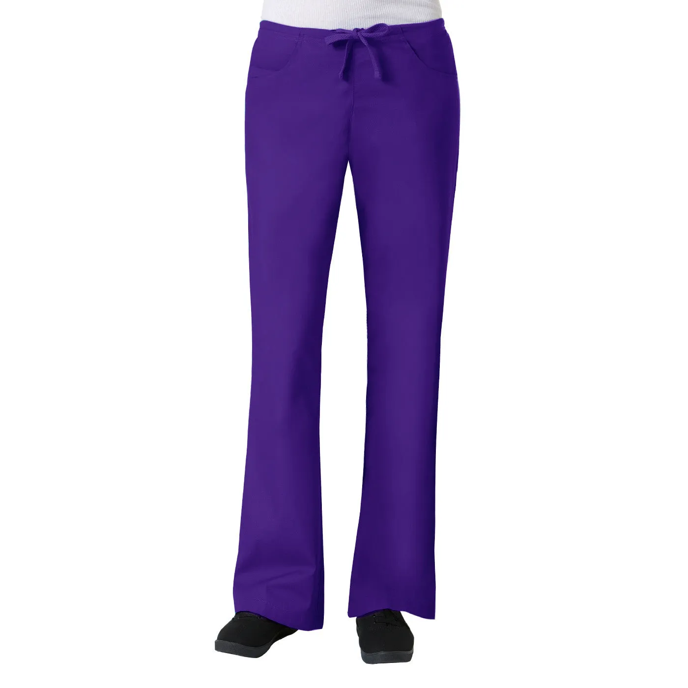 Maevn Core Womens Classic Flare Pant Style 9026  - Regular 31" Plus Fit <br>Size XL - 5XL</br>