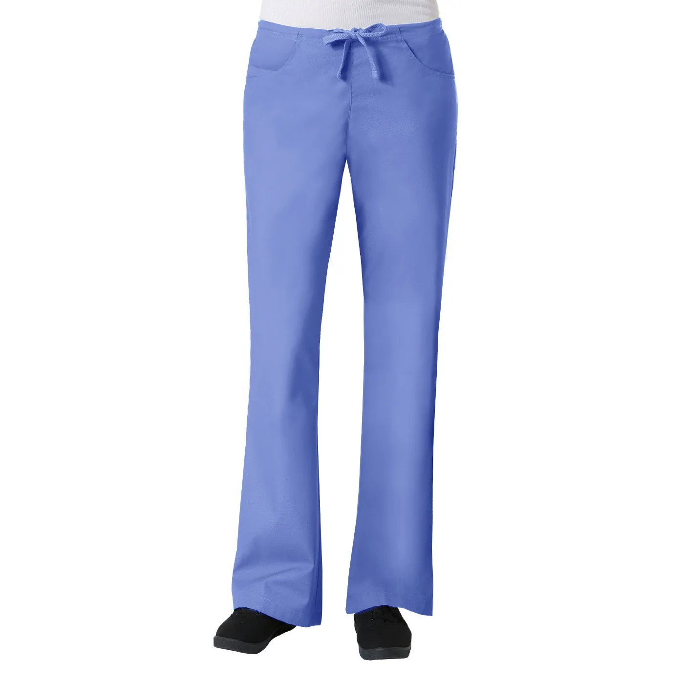 Maevn Core Womens Classic Flare Pant Style 9026  - Regular 31" Plus Fit <br>Size XL - 5XL</br>