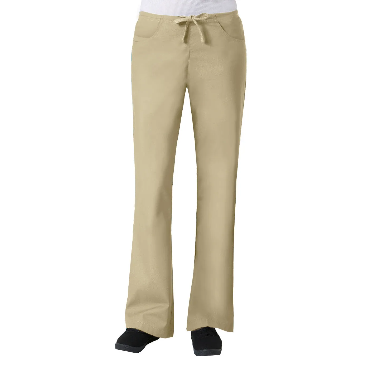 Maevn Core Womens Classic Flare Pant Style 9026  - Regular 31" Plus Fit <br>Size XL - 5XL</br>