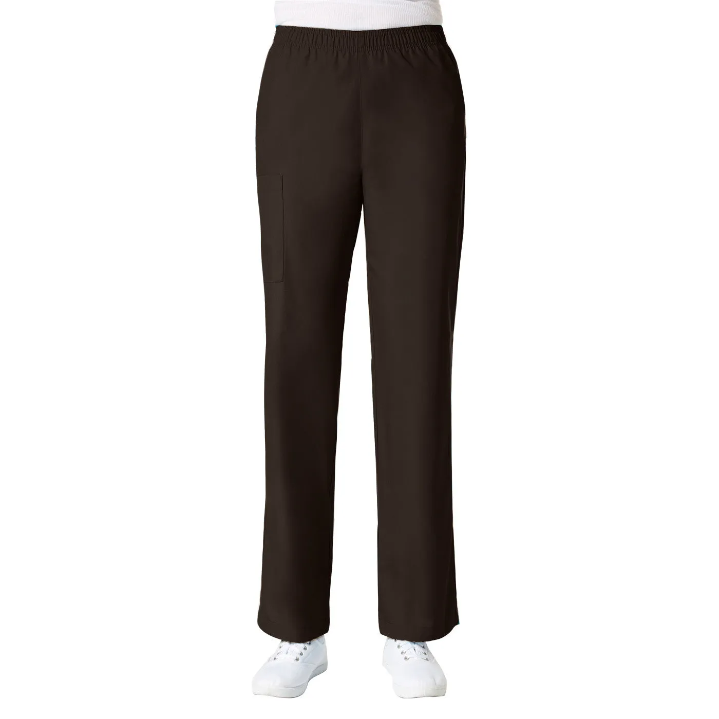 Maevn Core Womens Full Elastic Band Cargo Pant Style 9016 - Tall 33" Plus Size XXL - 3XL