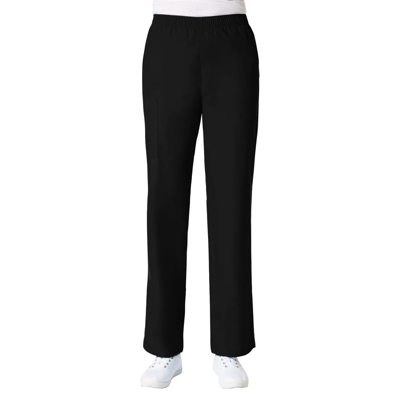 Maevn Core Womens Full Elastic Band Cargo Pant Style 9016 - Tall 33" Plus Size XXL - 3XL