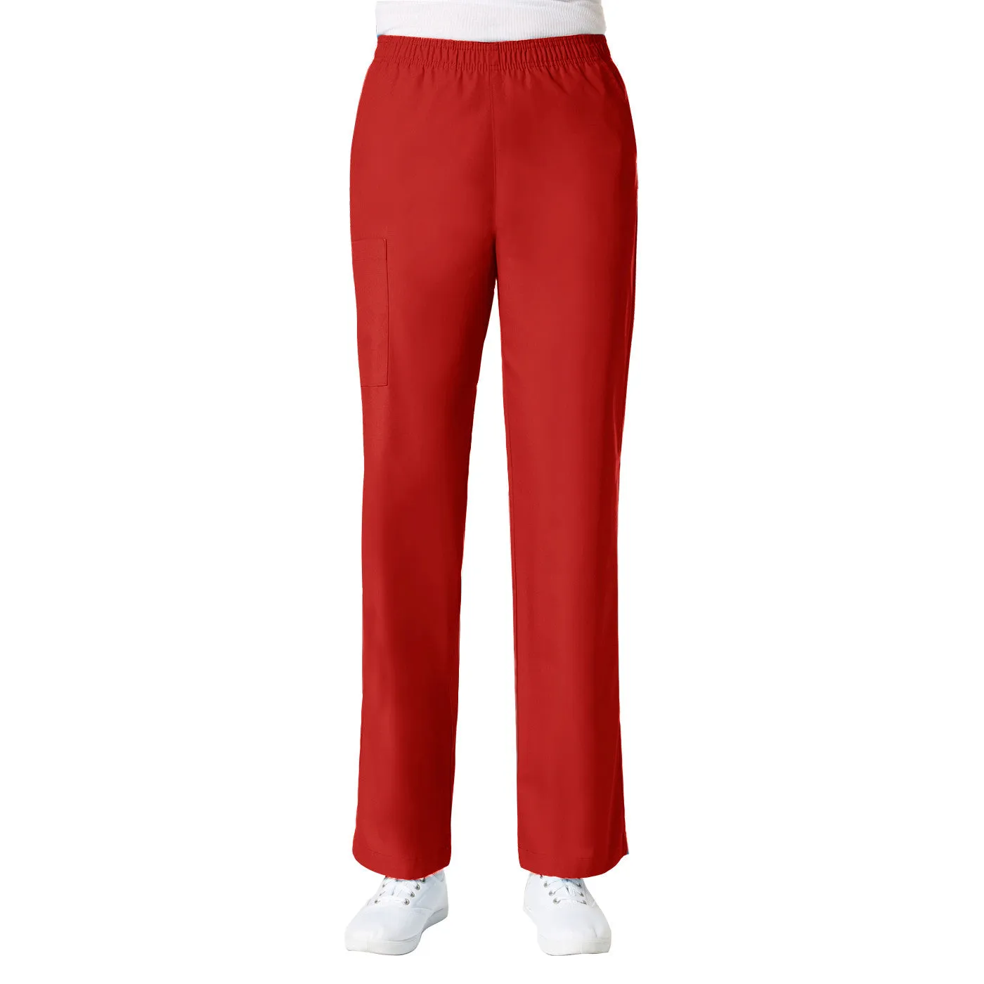 Maevn Core Womens Full Elastic Band Cargo Pant Style 9016 - Tall 33" Plus Size XXL - 3XL