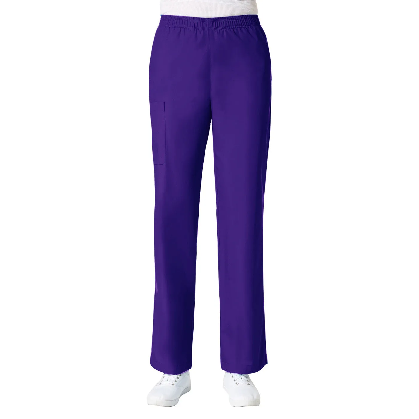 Maevn Core Womens Full Elastic Band Cargo Pant Style 9016 - Tall 33" Plus Size XXL - 3XL