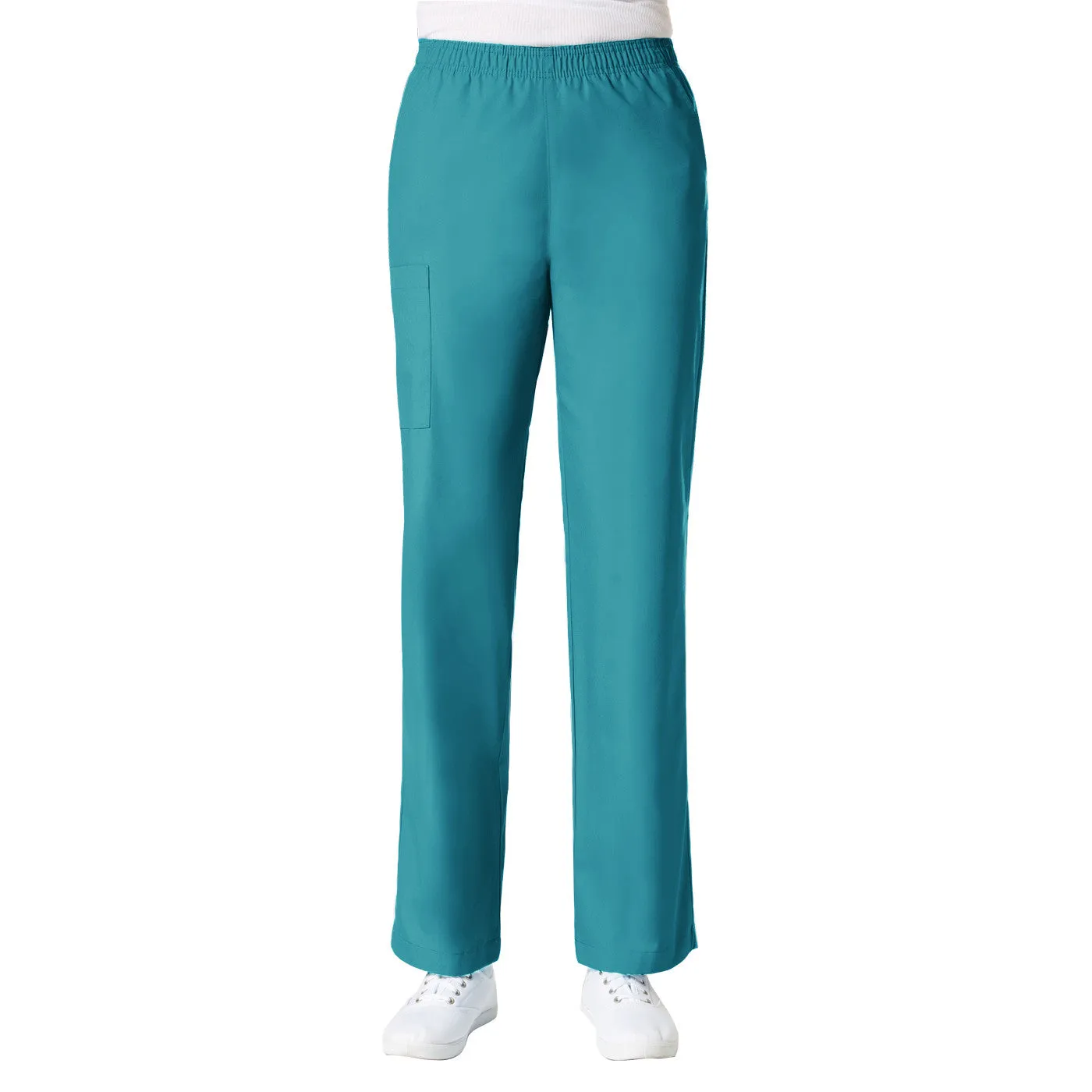Maevn Core Womens Full Elastic Band Cargo Pant Style 9016 - Tall 33" Plus Size XXL - 3XL