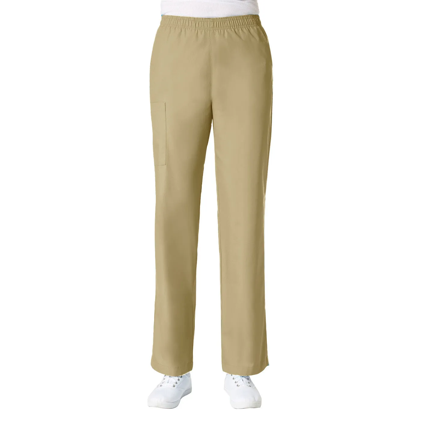 Maevn Core Womens Full Elastic Band Cargo Pant Style 9016 - Tall 33" Plus Size XXL - 3XL