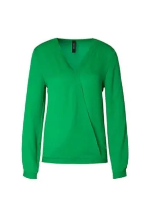 Marc Cain Collections Flowing Blouse Emerald Green MC 55.01 W39 col 555