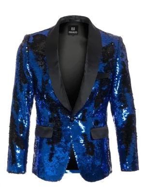Mens Royal Blue Dinner Jacket - Mens Evening jackets  - Tuxedo Dinner Jacket