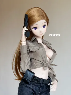 Military Lady Shirt for SmartDoll or DD3