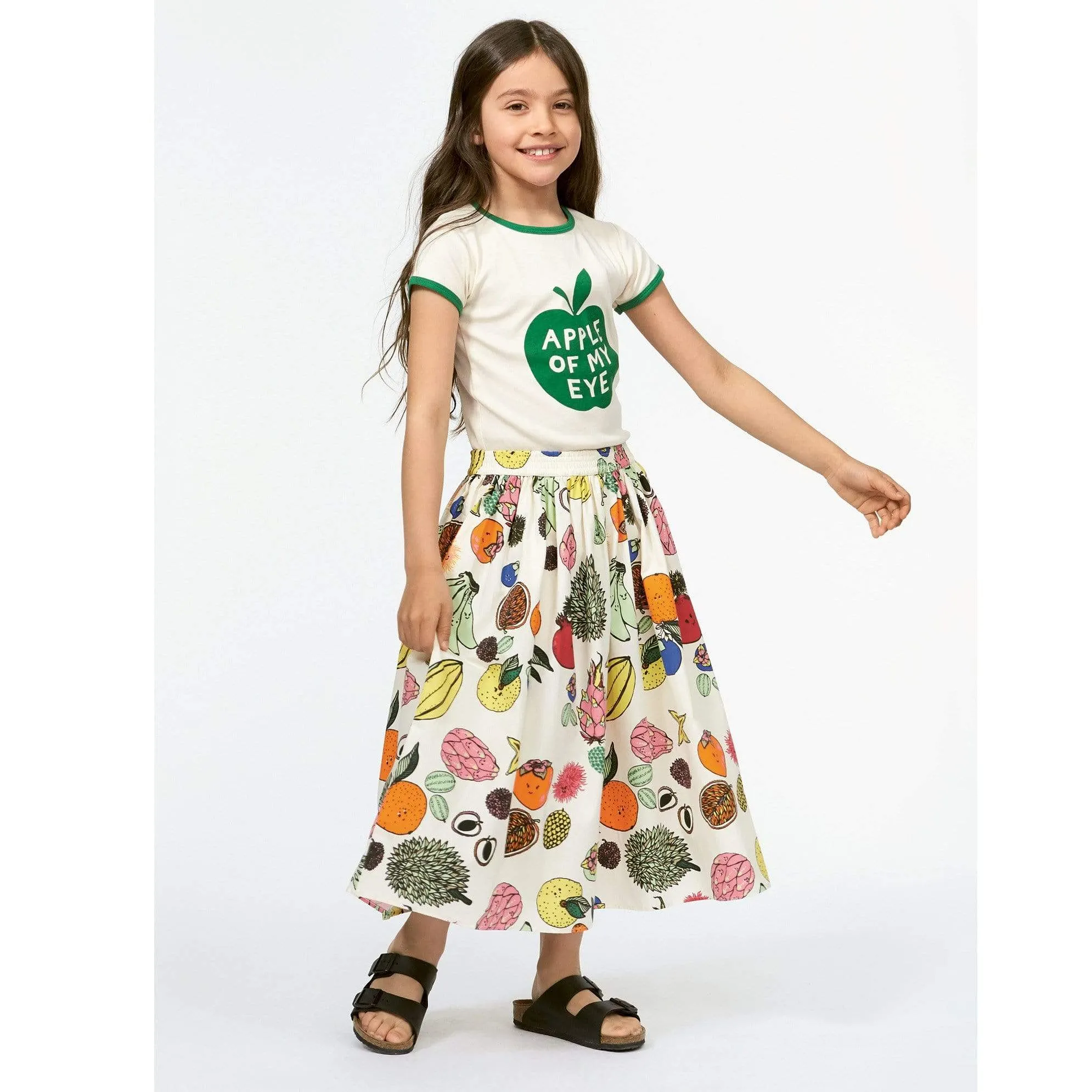 Molo Friendly Fruits Bree Girls Skirt