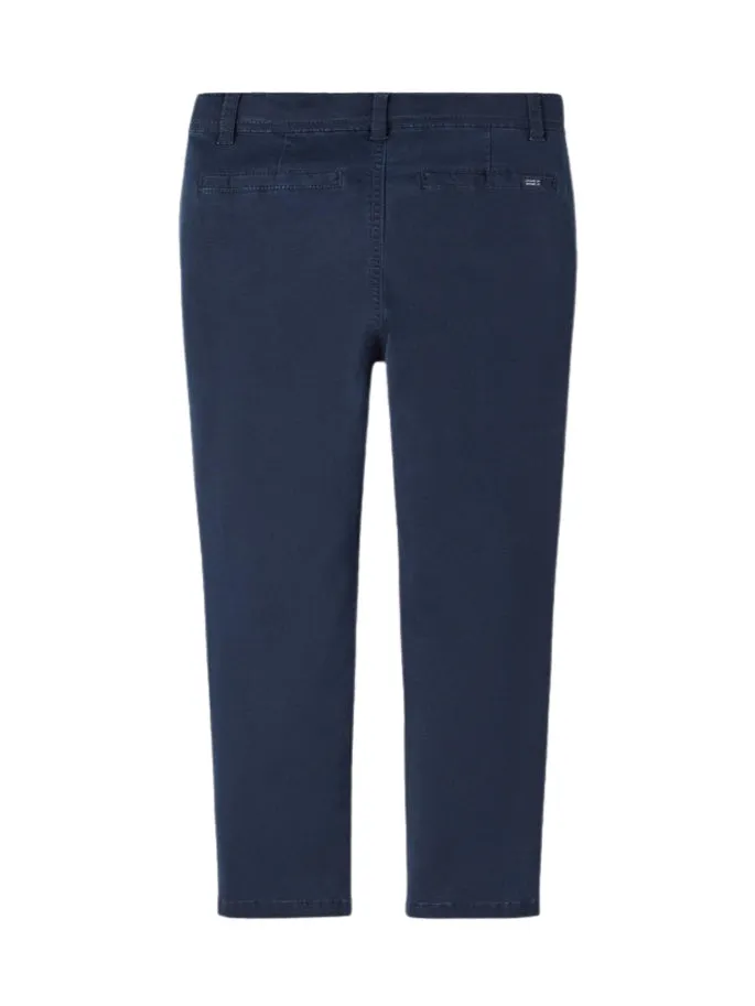 Name it Mini Boys Cotton Twill Chino Pants - Navy