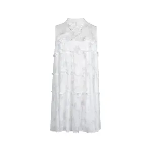 New Chinese Plate Button Butterfly Floral Doll Dresses