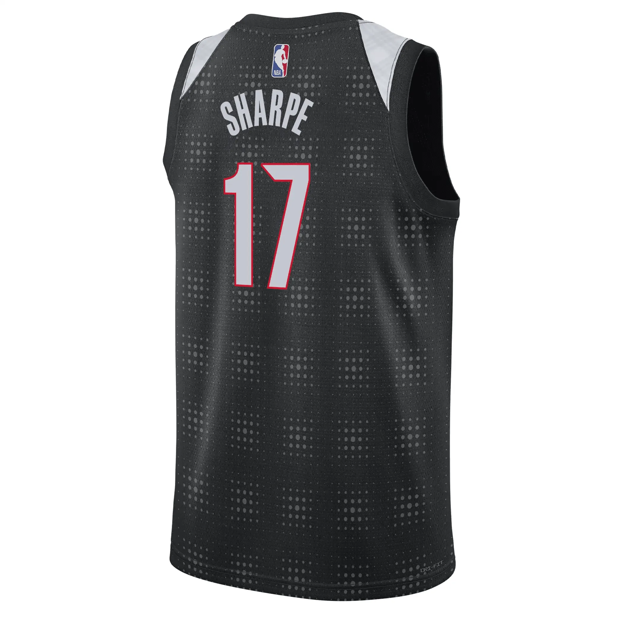 Nike Shaedon Sharpe NBA Swingman Peak Plaid 24-25 City Edition Jersey