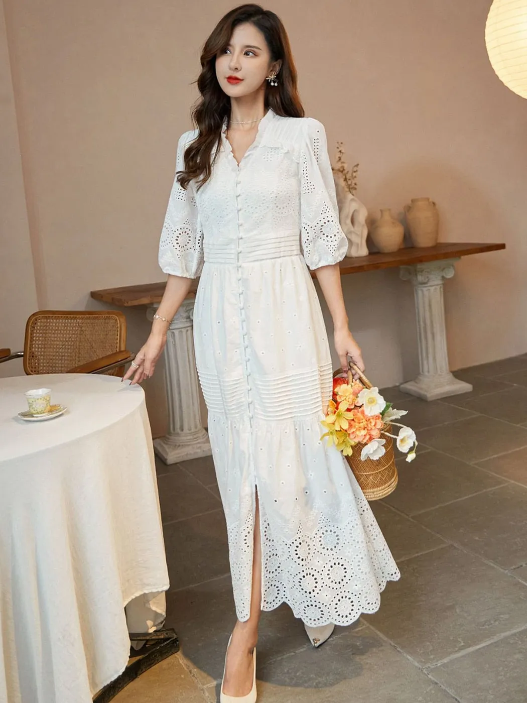NIKKI Boho Chic Short Sleeve Dresses