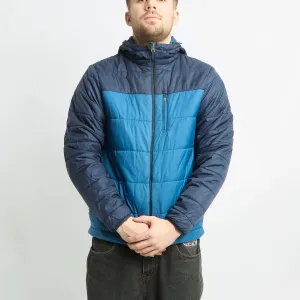 North Face Lightweight Two Toned Puffer Coat - S