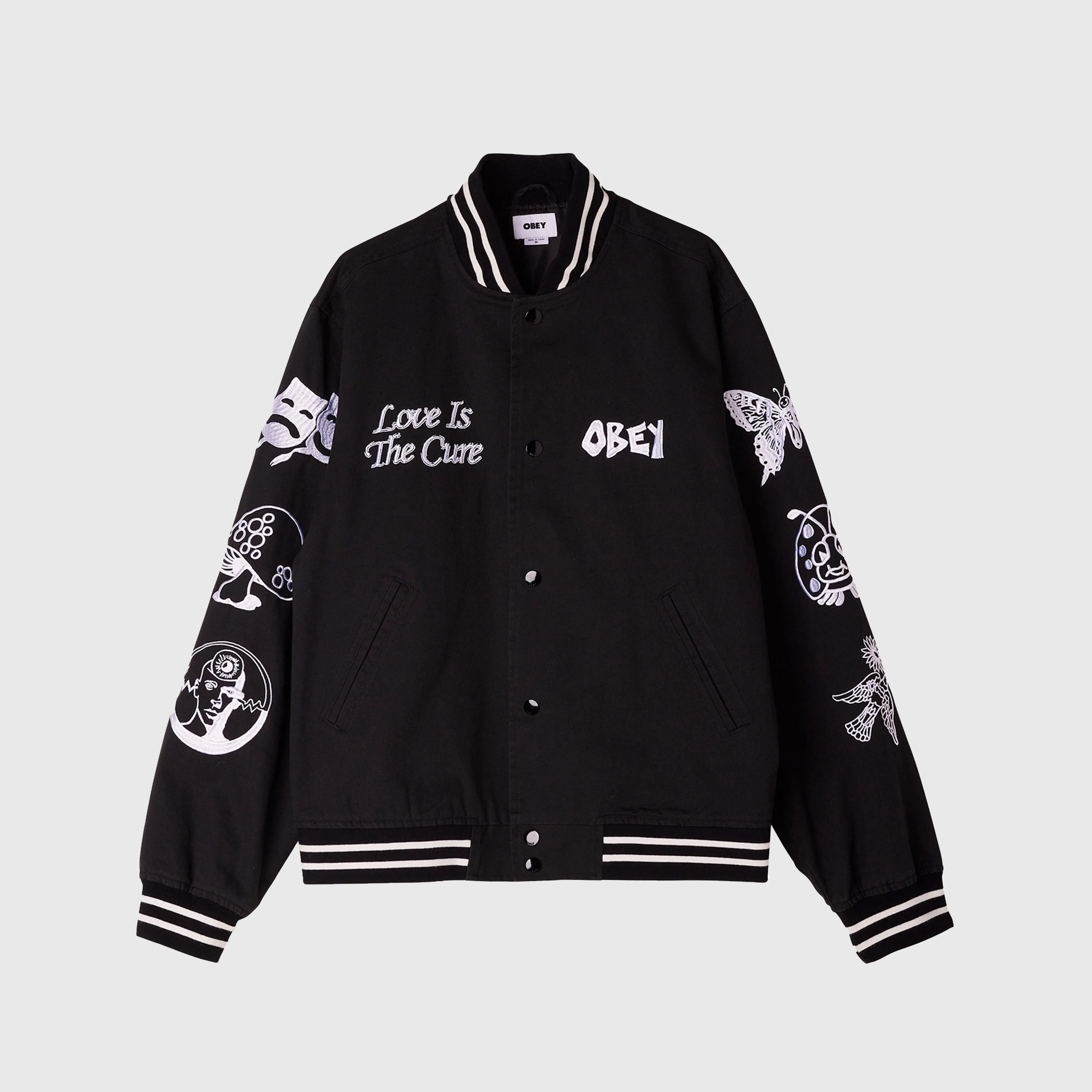Obey Cherub Jacket - Black