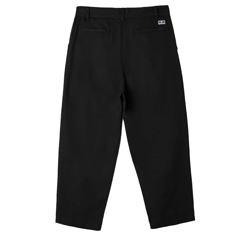 OBEY FUBAR BIG FITS PANTS // BLACK