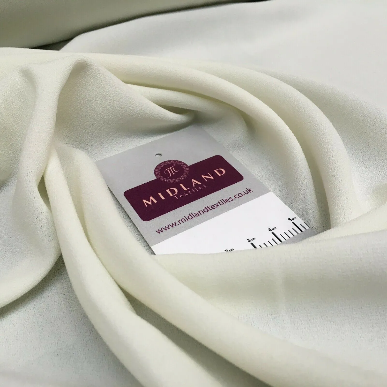 Plain Poly Moss Crepe Georgette dress fabric medium weight 44" Wide M440 Mtex