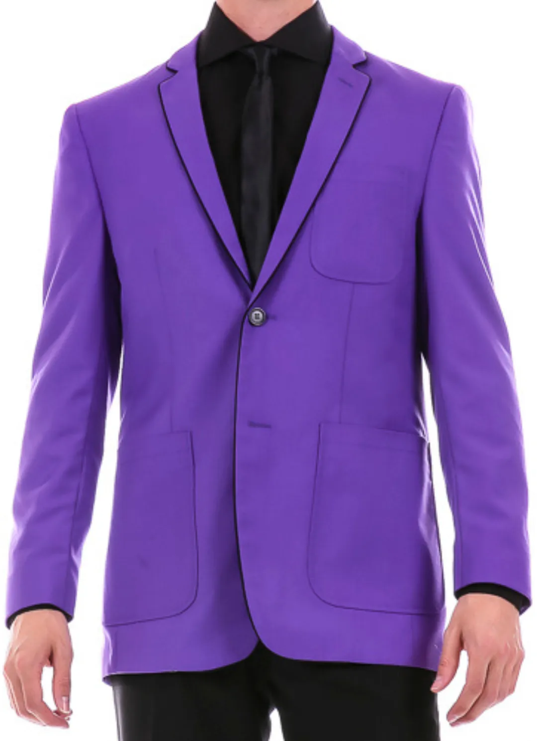 Porter Purple Men's Slim Fit Blazer