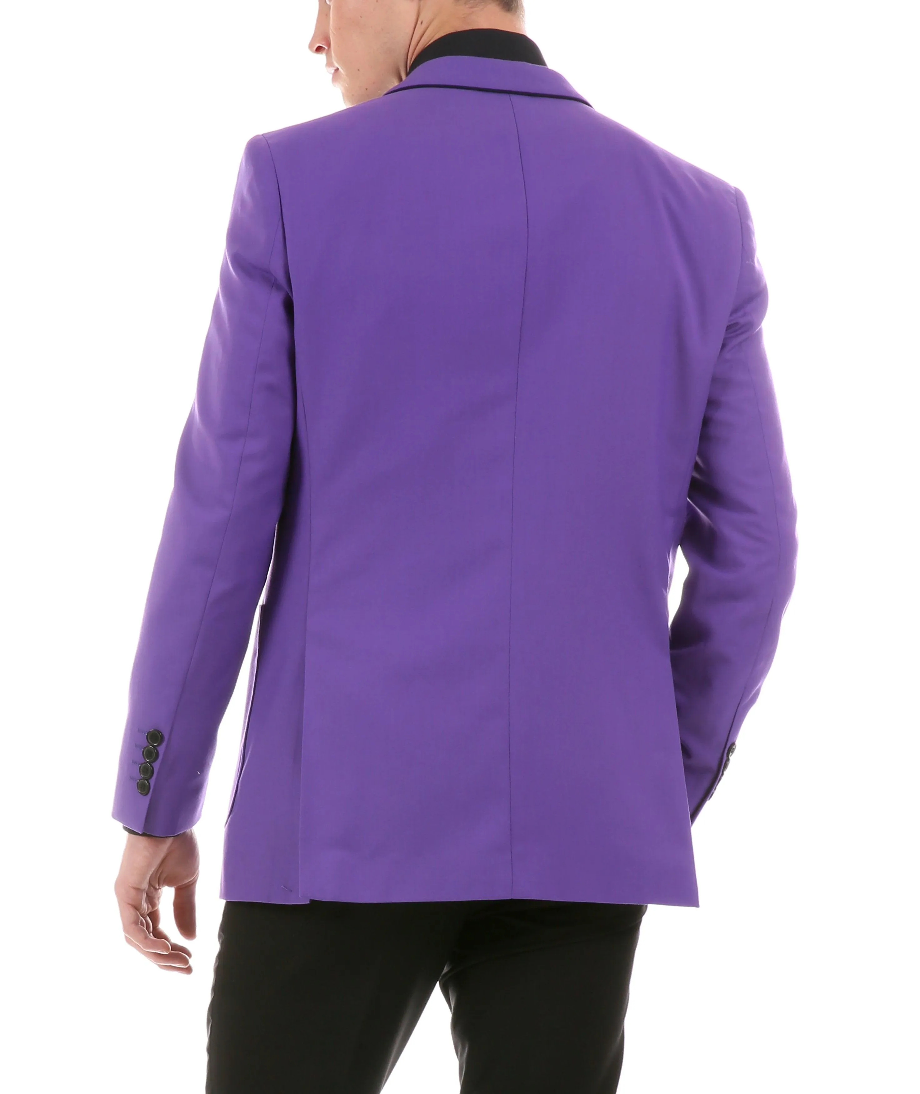 Porter Purple Men's Slim Fit Blazer