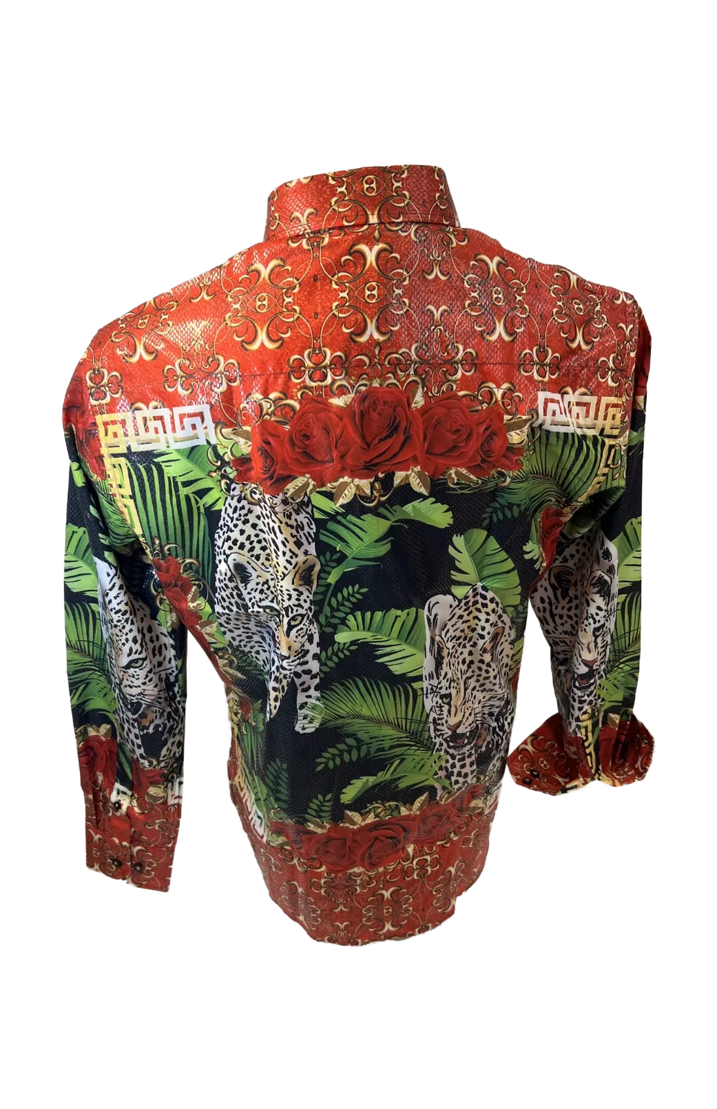 PREMIERE SHIRTS: RED CHEETAH