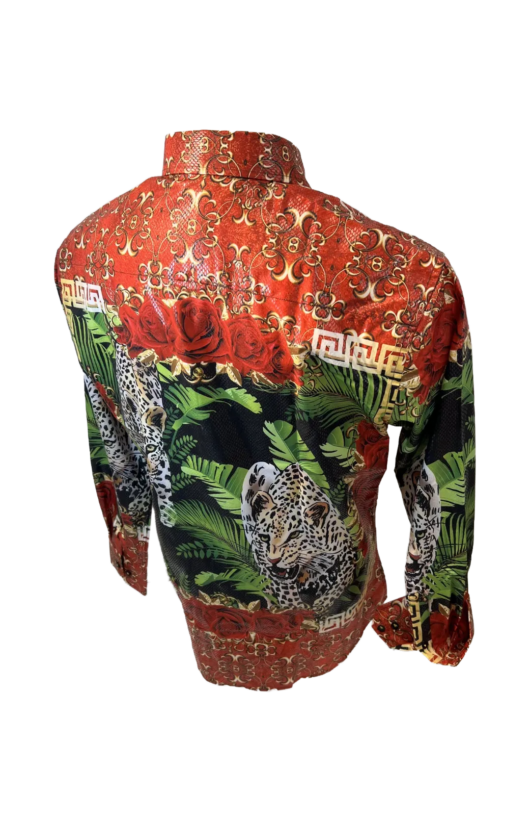 PREMIERE SHIRTS: RED CHEETAH