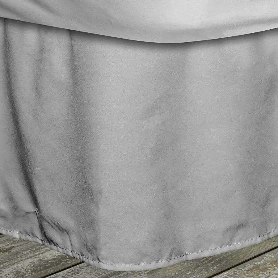 QuickFit Pleated Bedskirt with Elastic Fastener