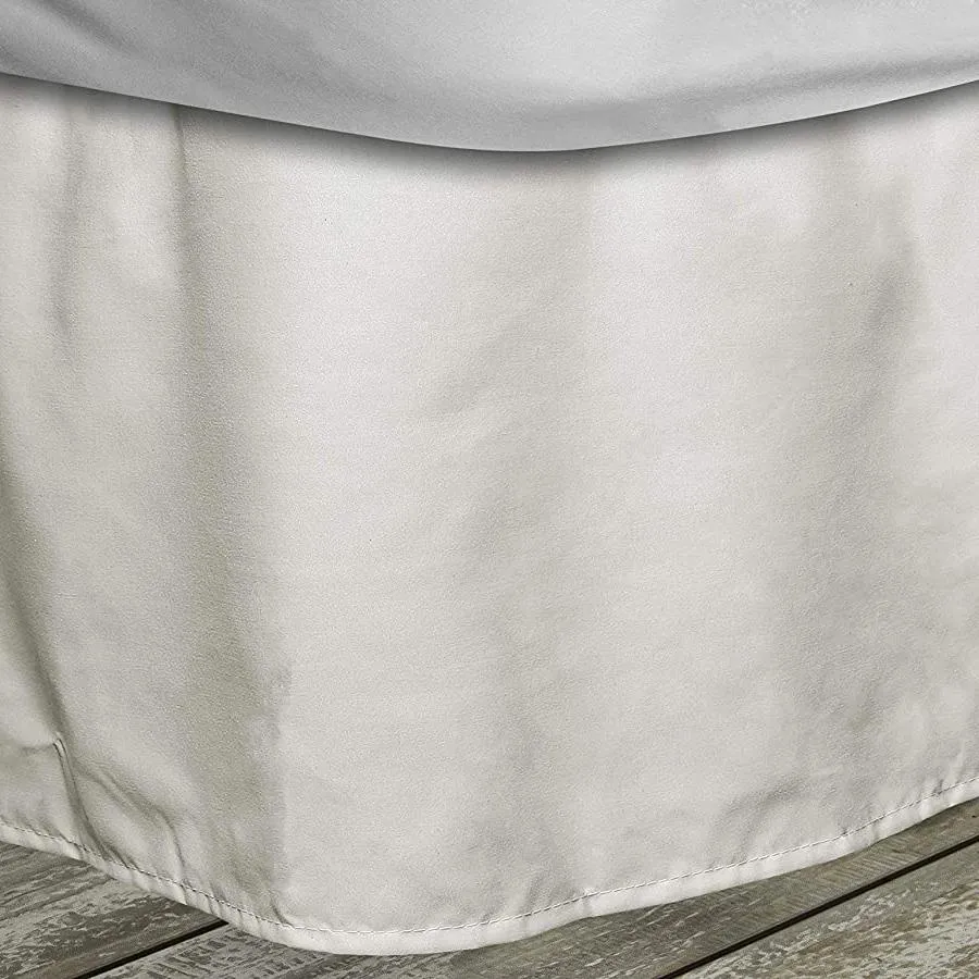 QuickFit Pleated Bedskirt with Elastic Fastener