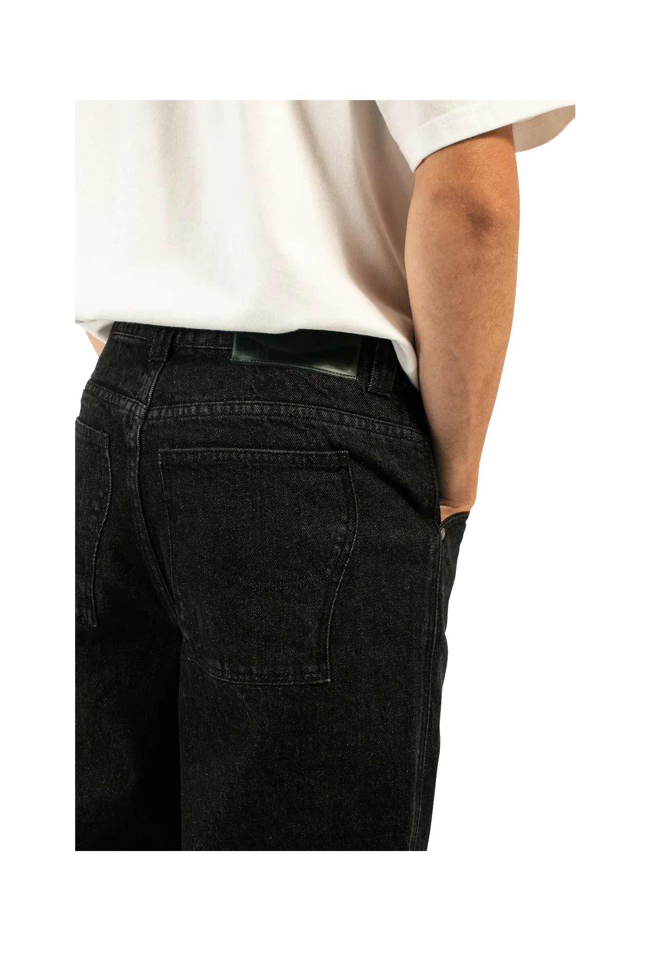 Relaxed Denim Pants