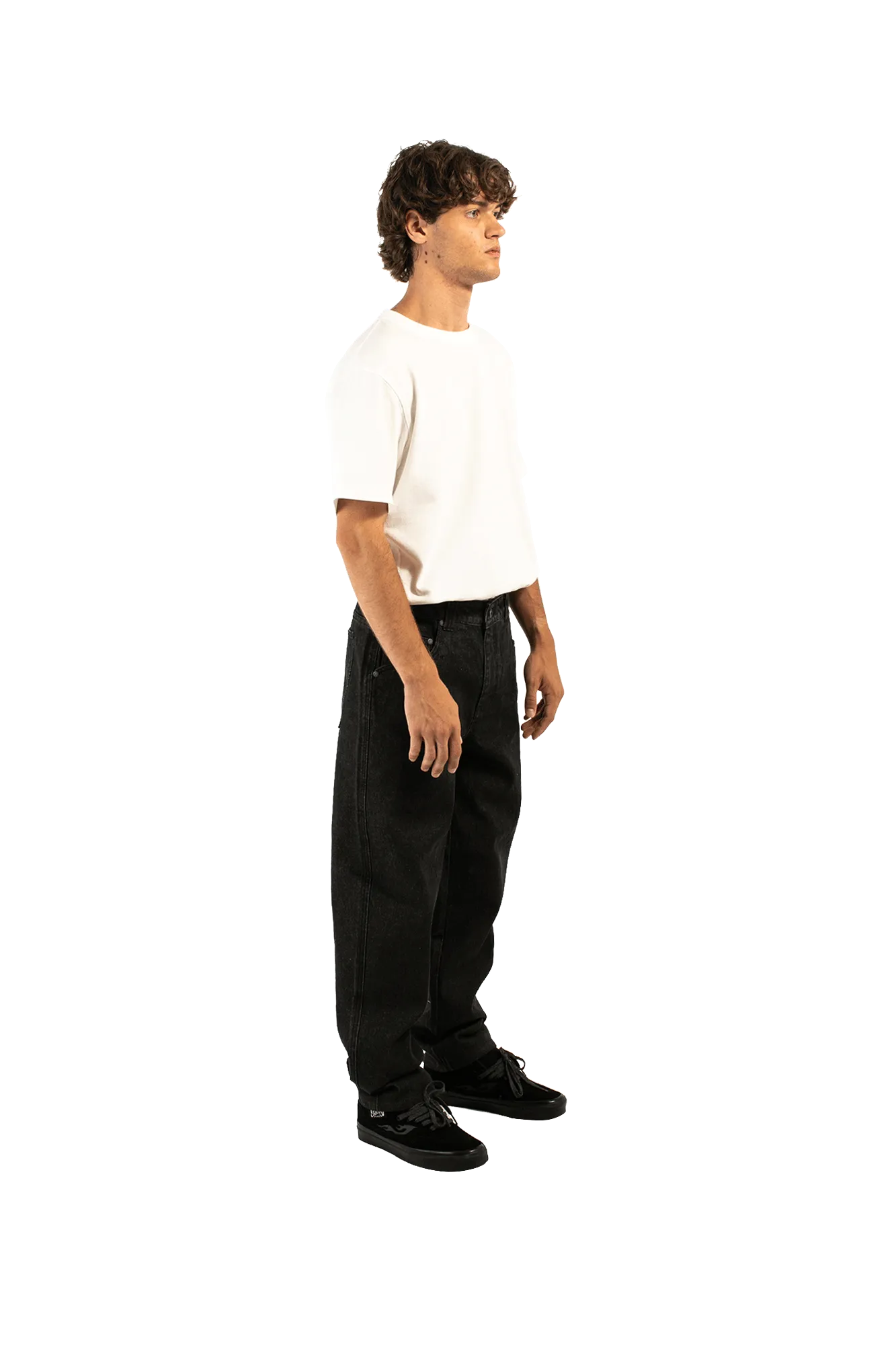 Relaxed Denim Pants
