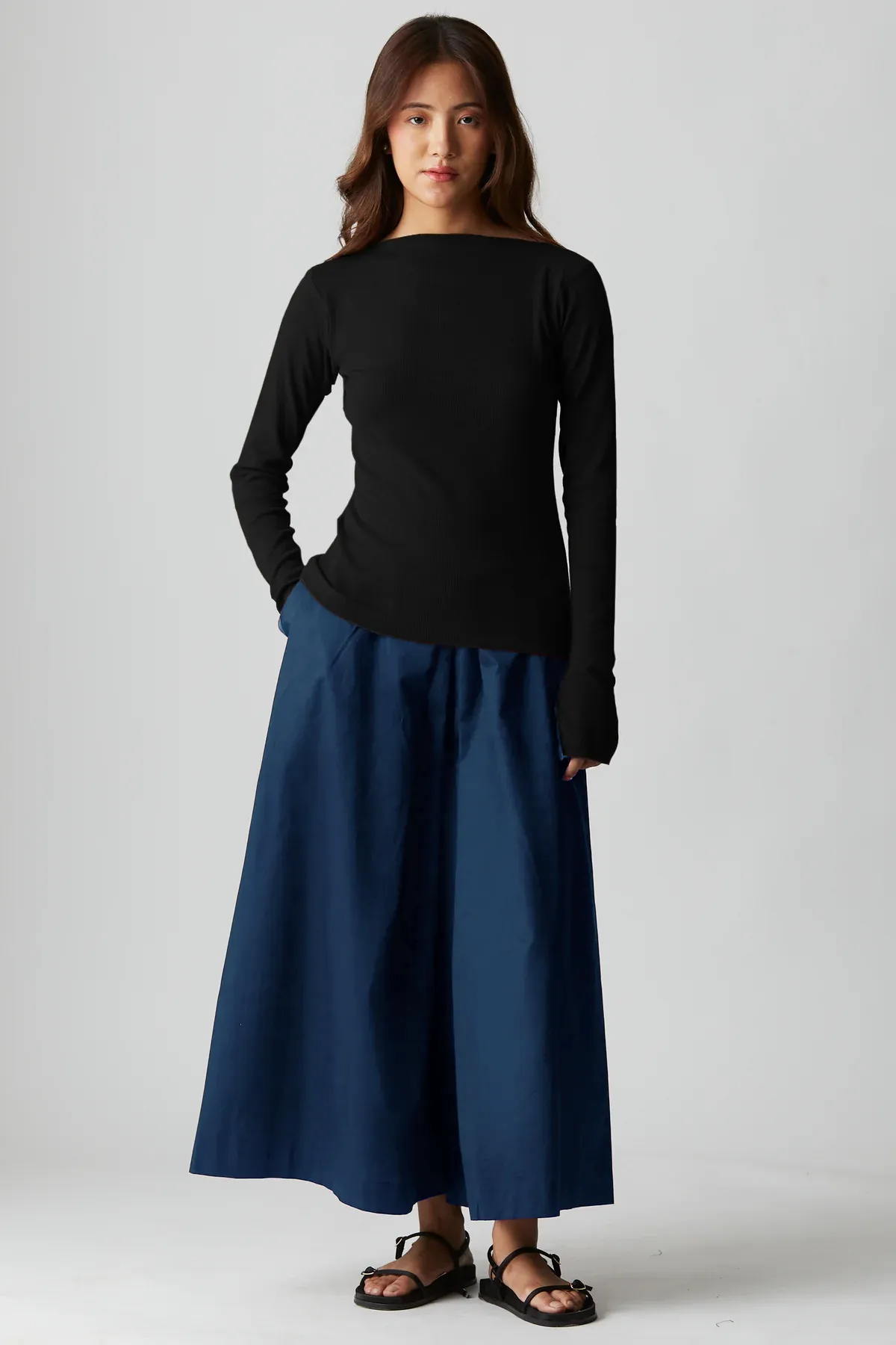Relaxed Weekend Pants : Prussian Blue