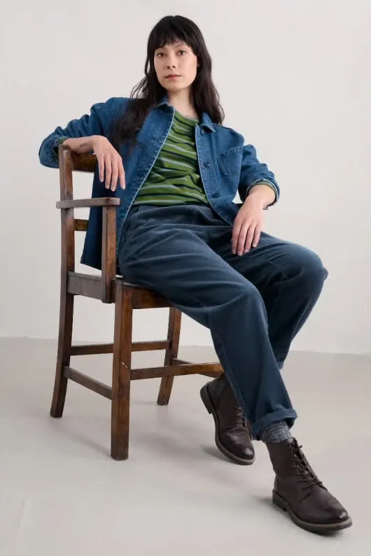 Seasalt Sailor shirt Duet Breton Grassland