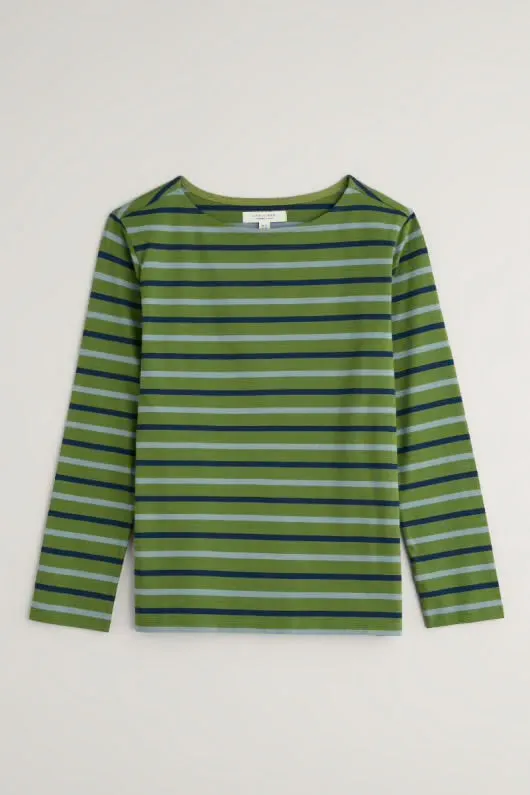 Seasalt Sailor shirt Duet Breton Grassland