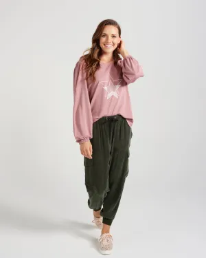 Seduce Shay Pant - Olive