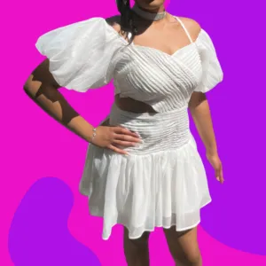 She SO CHIC - Women's Cut-Out WC Dress