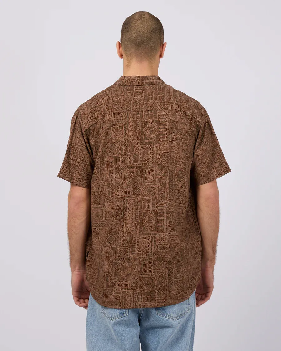SILENT THEORY - Madrid Print Shirt - Multicoloured