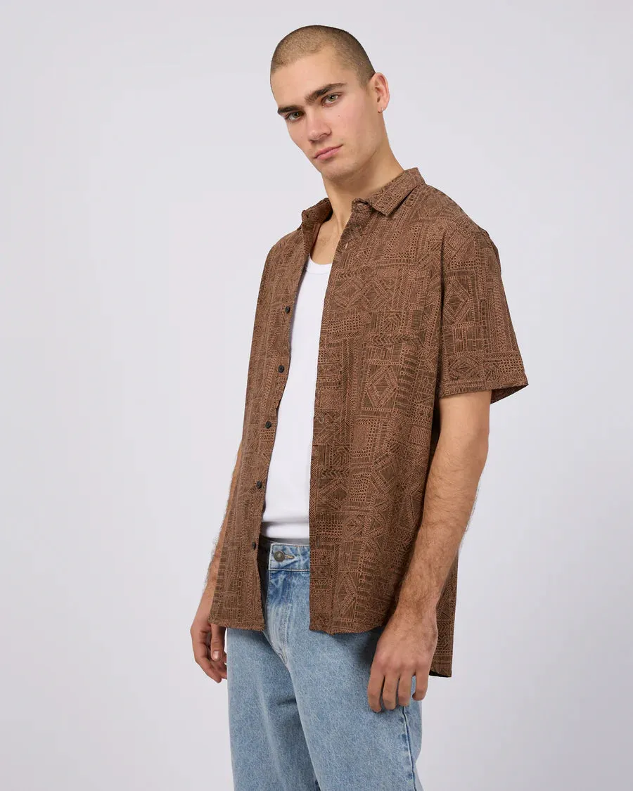 SILENT THEORY - Madrid Print Shirt - Multicoloured