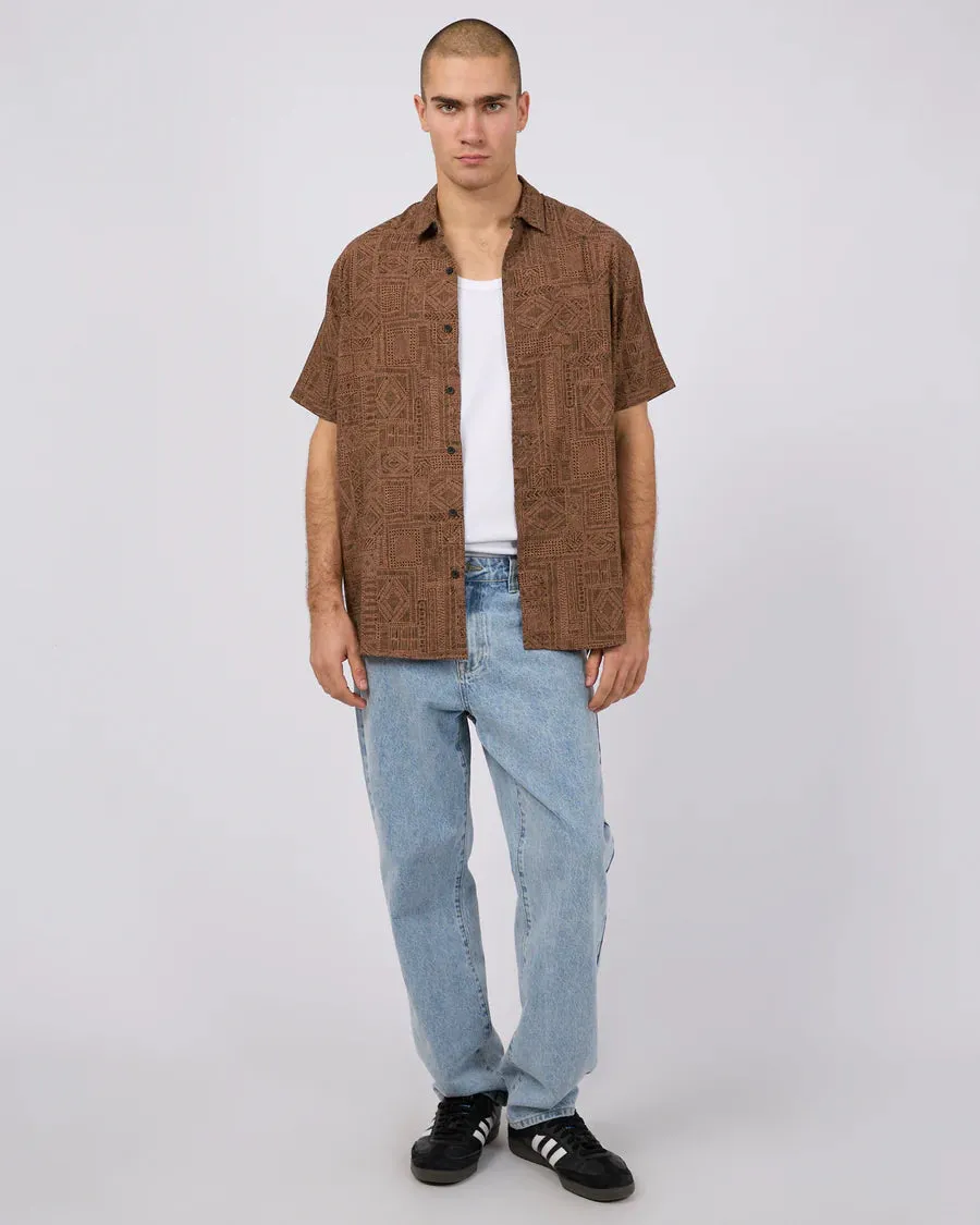 SILENT THEORY - Madrid Print Shirt - Multicoloured