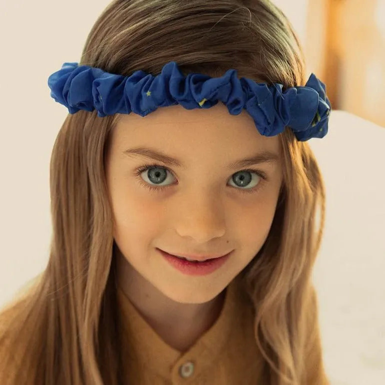 SILK GARLAND ~ STARRY NIGHT ~ SARAH'S SILKS