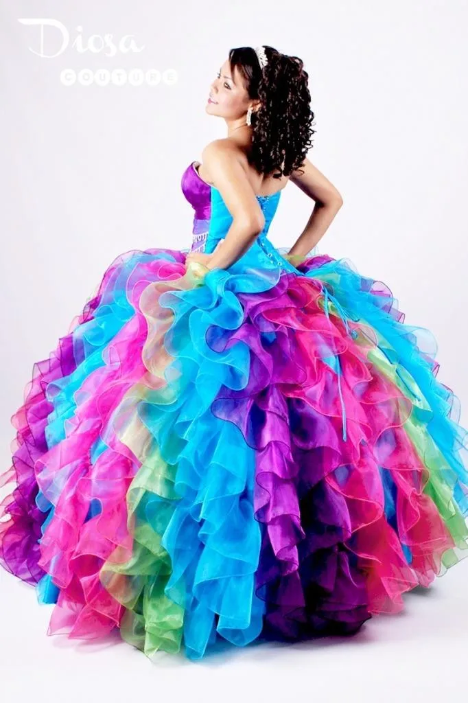 silk organza checks multi color 44&quot;width
