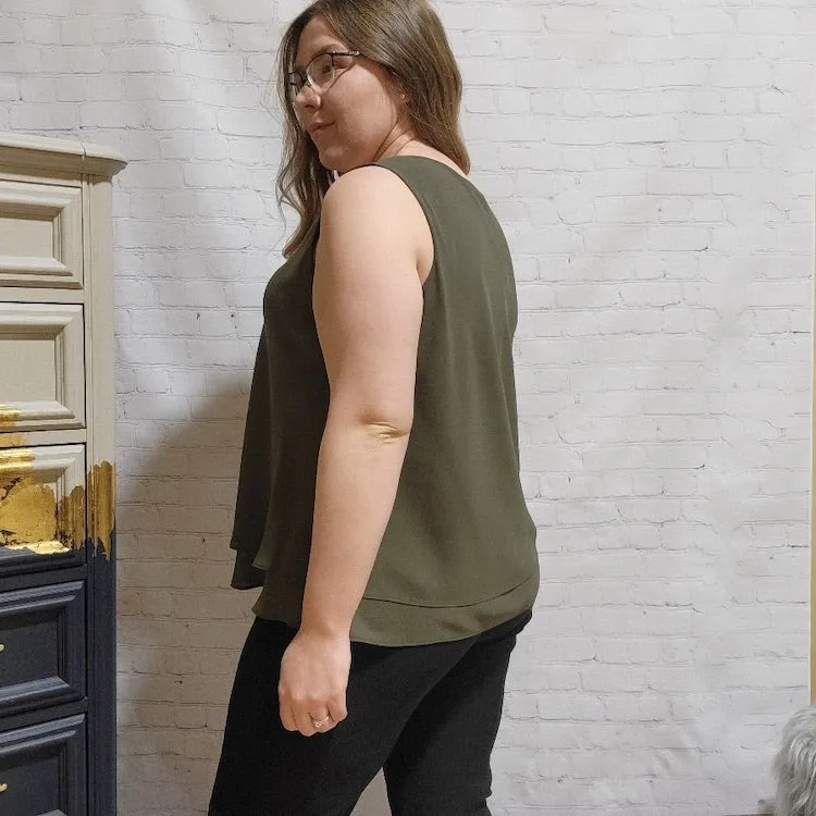 Sleeveless Flowy Top