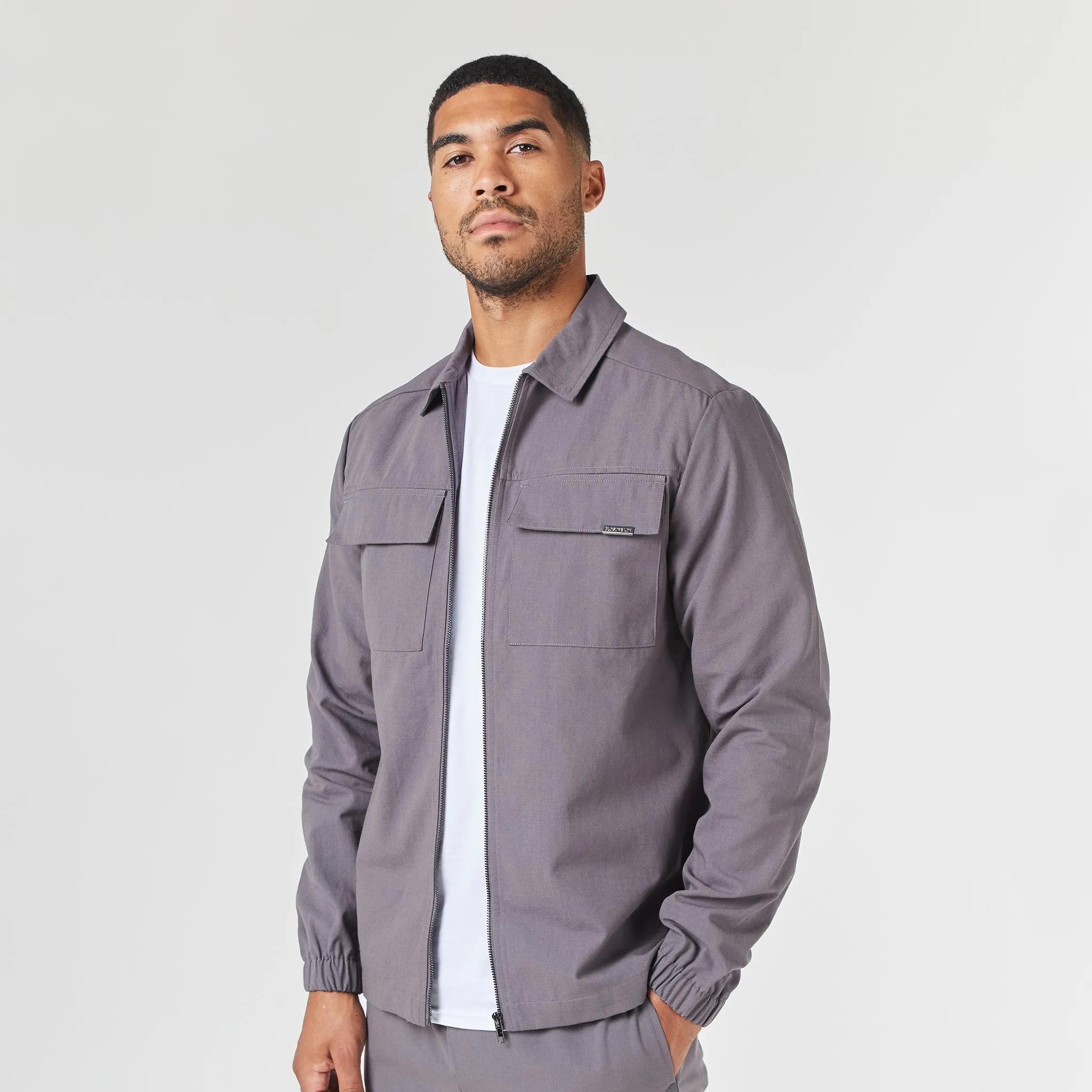Smart Utility Open Hem Cargo Set | Charcoal